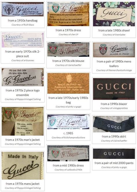 tag gucci original|authentic Gucci clothing tags.